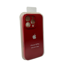 Чохол для смартфона Silicone Full Case AA Camera Protect for Apple iPhone 16 Pro 20,China Red (FullAAi16P-20)