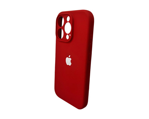 Чохол для смартфона Silicone Full Case AA Camera Protect for Apple iPhone 16 Pro 20,China Red (FullAAi16P-20)