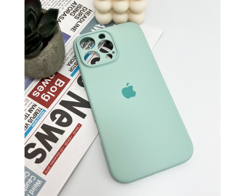 Чохол для смартфона Silicone Full Case AA Camera Protect for Apple iPhone 16 Pro Max 13,Turquoise (FullAAi16PM-13)