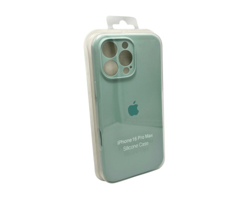 Чохол для смартфона Silicone Full Case AA Camera Protect for Apple iPhone 16 Pro Max 13,Turquoise (FullAAi16PM-13)