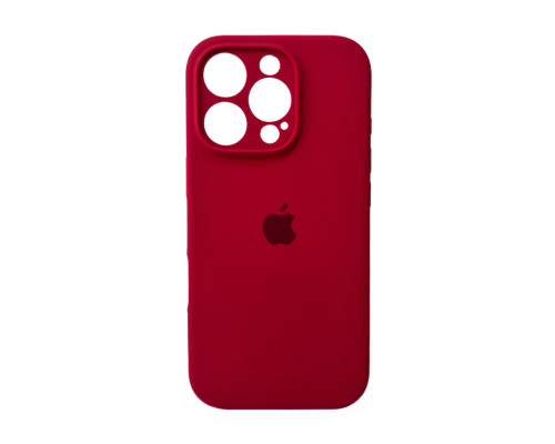 Чохол для смартфона Silicone Full Case AA Camera Protect for Apple iPhone 16 Pro Max 21,Rose Red (FullAAi16PM-21)