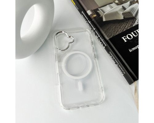 Чохол для смартфона Cosmic Acrilyc Colorful Mag for Apple iPhone 16 White (AcrilycColor16White)