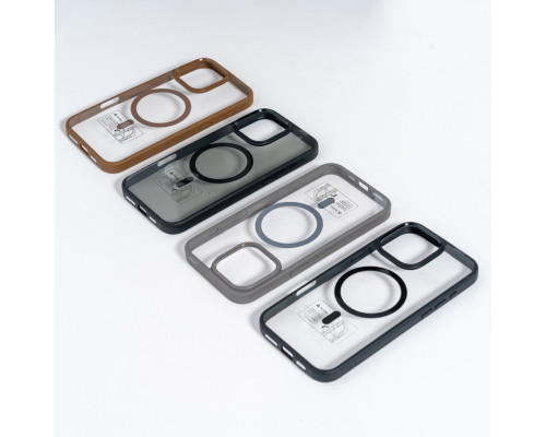 Чохол для смартфона Spigen AAA Magnetic Color for Apple iPhone 14 Pro Max Grey (SPGMGCOL14ProMaxGrey)