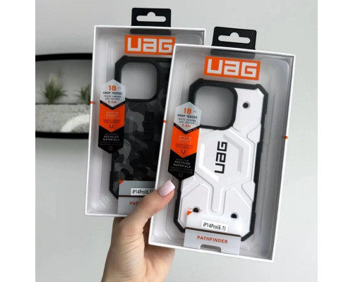 Чохол для смартфона UAG AAA Pathfinder Mag for Apple iPhone 14 Pro Black (UAPTMG14ProBlack)