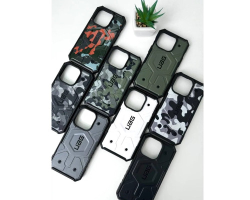 Чохол для смартфона UAG AAA Pathfinder Mag for Apple iPhone 15 Army Grey (UAPTMG15ARGrey)