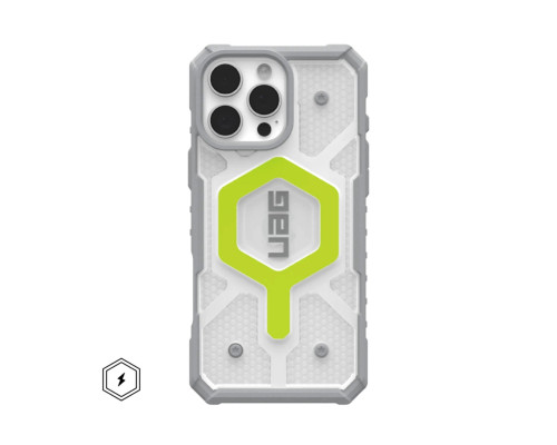 Чохол для смартфона UAG AAA Pathfinder Mag Clear for Apple iPhone 14 Pro Max All Light Green (UAGPTCL14ProMaxLightGreen)