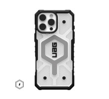 Чохол для смартфона UAG AAA Pathfinder Mag Clear for Apple iPhone 16 Grey (UAGPTCL16Grey)