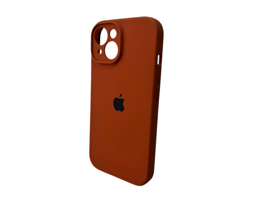 Чохол для смартфона Silicone Full Case AA Camera Protect for Apple iPhone 15 42,Saddle Brown (FullAAi15-42)
