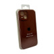 Чохол для смартфона Silicone Full Case AA Camera Protect for Apple iPhone 15 42,Saddle Brown (FullAAi15-42)