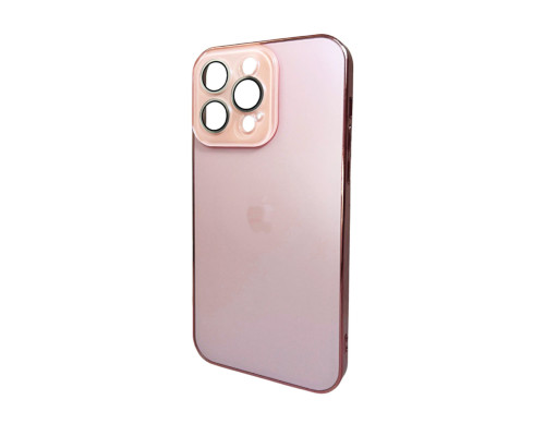 Чохол для смартфона AG Glass Sapphire Frame MagSafe Logo for Apple iPhone 14 Pro Max Pink (AGSappiFRP14PMPink)