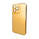 Чохол для смартфона AG Glass Sapphire Frame MagSafe Logo for Apple iPhone 14 Pro Max Gold (AGSappiFRP14PMGold)