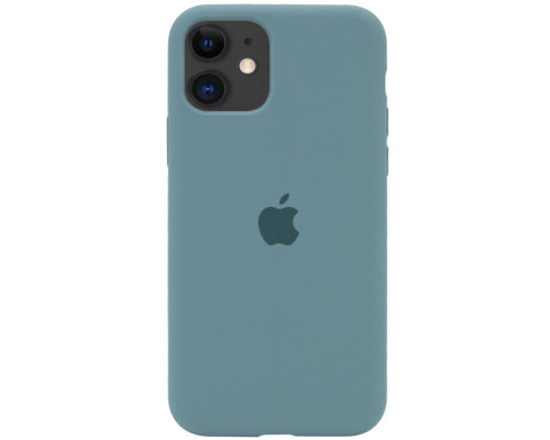 Чохол для смартфона Silicone Full Case AA Open Cam for Apple iPhone 11 кругл 46,Pine Green (FullOpeAAKPi11-46)