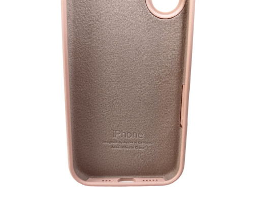 Чохол для смартфона Silicone Full Case AA Camera Protect for Apple iPhone 16 15,Pink Sand (FullAAi16-15)