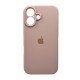 Чохол для смартфона Silicone Full Case AA Camera Protect for Apple iPhone 16 15,Pink Sand (FullAAi16-15)