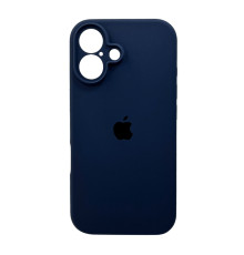 Чохол для смартфона Silicone Full Case AA Camera Protect for Apple iPhone 16 7,Dark Blue (FullAAi16-7)