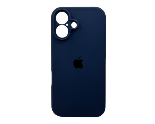 Чохол для смартфона Silicone Full Case AA Camera Protect for Apple iPhone 16 7,Dark Blue (FullAAi16-7)