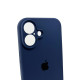 Чохол для смартфона Silicone Full Case AA Camera Protect for Apple iPhone 16 7,Dark Blue (FullAAi16-7)