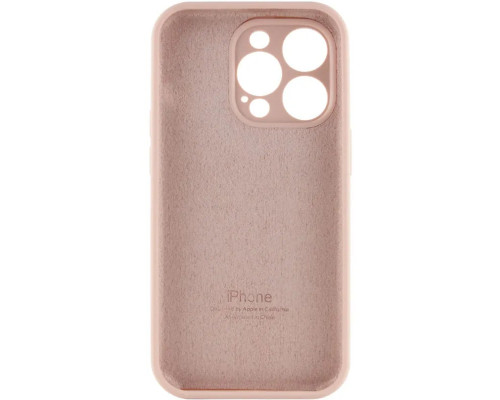 Чохол для смартфона Silicone Full Case AA Camera Protect for Apple iPhone 16 Pro 15,Pink Sand (FullAAi16P-15)