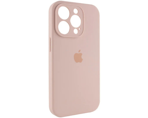 Чохол для смартфона Silicone Full Case AA Camera Protect for Apple iPhone 16 Pro 15,Pink Sand (FullAAi16P-15)