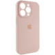 Чохол для смартфона Silicone Full Case AA Camera Protect for Apple iPhone 16 Pro 15,Pink Sand (FullAAi16P-15)