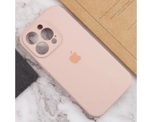 Чохол для смартфона Silicone Full Case AA Camera Protect for Apple iPhone 16 Pro 15,Pink Sand (FullAAi16P-15)