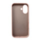 Чохол для смартфона Silicone Full Case AA Open Cam for Apple iPhone 16 15,Pink Sand (FullOpenAAi16-15)