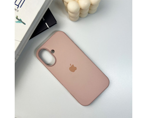 Чохол для смартфона Silicone Full Case AA Open Cam for Apple iPhone 16 15,Pink Sand (FullOpenAAi16-15)