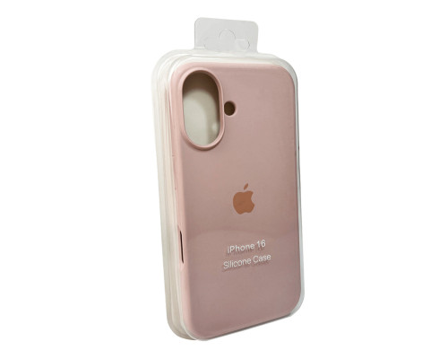 Чохол для смартфона Silicone Full Case AA Open Cam for Apple iPhone 16 15,Pink Sand (FullOpenAAi16-15)