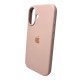 Чохол для смартфона Silicone Full Case AA Open Cam for Apple iPhone 16 15,Pink Sand (FullOpenAAi16-15)