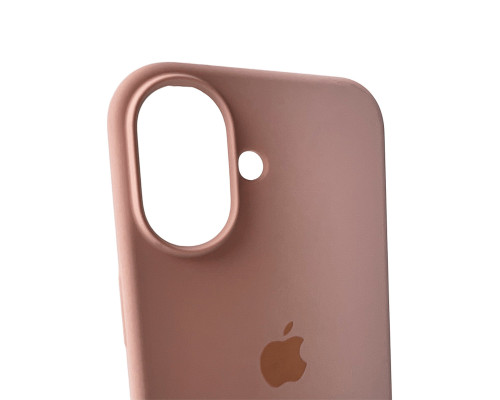 Чохол для смартфона Silicone Full Case AA Open Cam for Apple iPhone 16 15,Pink Sand (FullOpenAAi16-15)