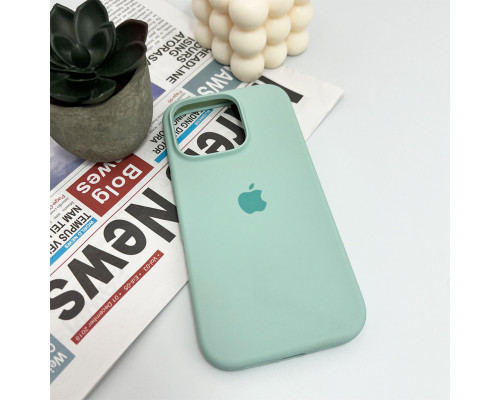 Чохол для смартфона Silicone Full Case AA Open Cam for Apple iPhone 16 Pro 13,Turquoise (FullOpenAAi16P-13)