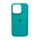 Чохол для смартфона Silicone Full Case AA Open Cam for Apple iPhone 16 Pro 17,Sea Blue (FullOpenAAi16P-17)