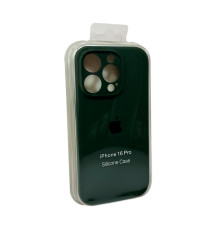 Чохол для смартфона Silicone Full Case AA Camera Protect for Apple iPhone 16 Pro 31,Dark Green (FullAAi16P-31)
