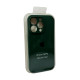 Чохол для смартфона Silicone Full Case AA Camera Protect for Apple iPhone 16 Pro 31,Dark Green (FullAAi16P-31)