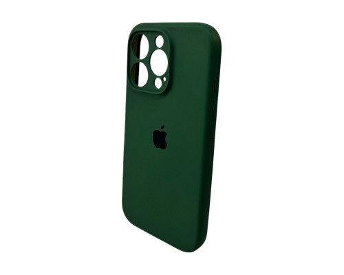 Чохол для смартфона Silicone Full Case AA Camera Protect for Apple iPhone 16 Pro 31,Dark Green (FullAAi16P-31)