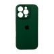 Чохол для смартфона Silicone Full Case AA Camera Protect for Apple iPhone 16 Pro 31,Dark Green (FullAAi16P-31)