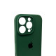 Чохол для смартфона Silicone Full Case AA Camera Protect for Apple iPhone 16 Pro 31,Dark Green (FullAAi16P-31)