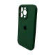 Чохол для смартфона Silicone Full Case AA Camera Protect for Apple iPhone 16 Pro Max 31,Dark Green (FullAAi16PM-31)