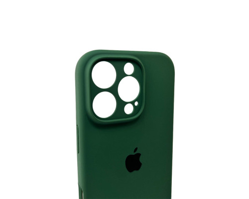Чохол для смартфона Silicone Full Case AA Camera Protect for Apple iPhone 16 Pro Max 31,Dark Green (FullAAi16PM-31)
