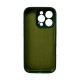 Чохол для смартфона Silicone Full Case AA Camera Protect for Apple iPhone 16 Pro Max 31,Dark Green (FullAAi16PM-31)