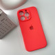 Чохол для смартфона Silicone Full Case AA Camera Protect for Apple iPhone 16 Pro Max 50,Pink Orange (FullAAi16PM-50)