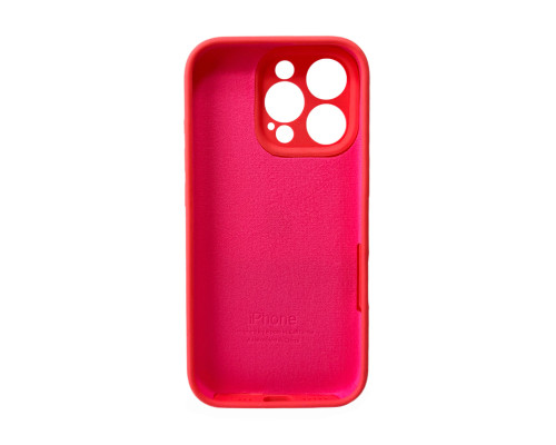 Чохол для смартфона Silicone Full Case AA Camera Protect for Apple iPhone 16 Pro Max 50,Pink Orange (FullAAi16PM-50)