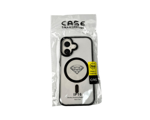 Чохол для смартфона Cosmic Acrilyc Colorful Mag for Apple iPhone 16 Black (AcrilycColor16Black)