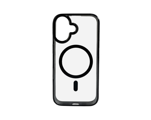 Чохол для смартфона Cosmic Acrilyc Colorful Mag for Apple iPhone 16 Black (AcrilycColor16Black)