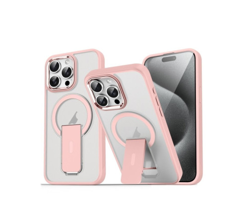 Чохол для смартфона Cosmic Magnetic Stand for Apple iPhone 15 Pro Pink (MagStand15PPink)