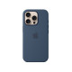 Чохол для смартфона Silicone Full Case AAA MagSafe IC for iPhone 16 Pro Dark Blue (Orig16PBlue)