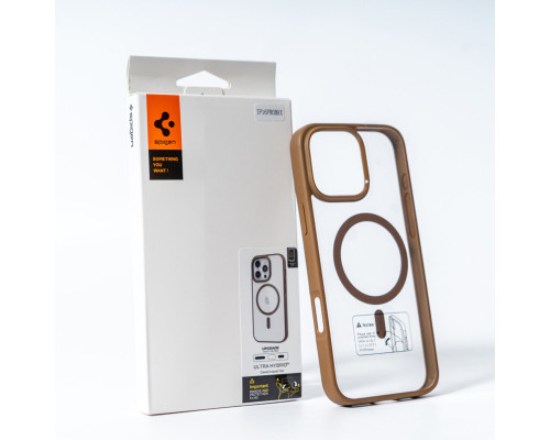 Чохол для смартфона Spigen AAA Magnetic Color for Apple iPhone 16 Pro Brown (SPGMGCOL16ProBrown)
