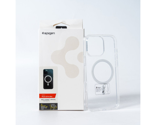 Чохол Spigen AAA Magnetic Clear for Apple iPhone 13 Transparent (SPGCL13)