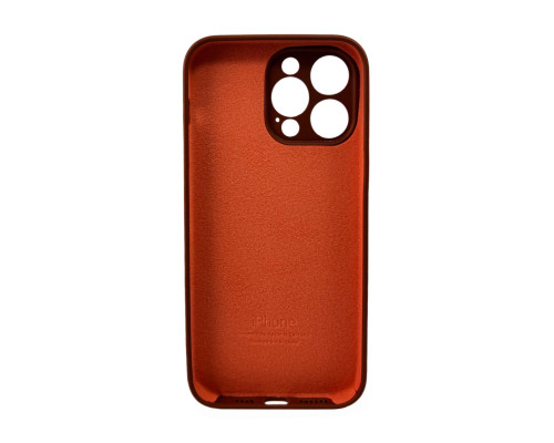 Чохол для смартфона Silicone Full Case AA Camera Protect for Apple iPhone 14 Pro Max 42,Saddle Brown (FullAAi14PM-42)