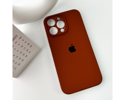 Чохол для смартфона Silicone Full Case AA Camera Protect for Apple iPhone 14 Pro Max 42,Saddle Brown (FullAAi14PM-42)